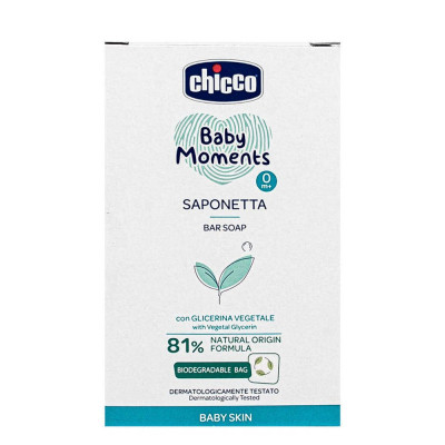 Дитяче мило Chicco м&#039;яка піна Baby Moments, 100 г (10398.00)