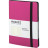 Блокнот Axent Partner Soft, 125х195, 96арк, кліт, рожевий (8206-10-A)