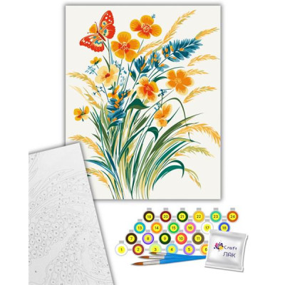 Картина по номерам ArtCraft Палітра літа 40х50 см (13148-AC)