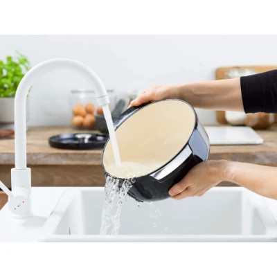 Каструля KitchenAid чавунна з кришкою 3,3 л Чорна (CC006058-001)