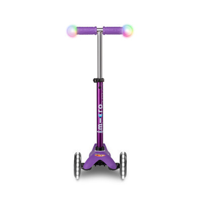 Самокат Micro Mini Deluxe Magic Purple LED (MMD129)
