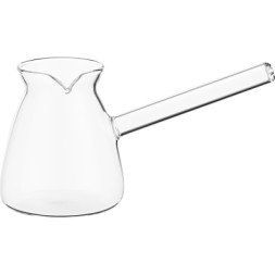 Турка Ardesto Black Mars боросилікатне скло 0.35 л (AR0835G)