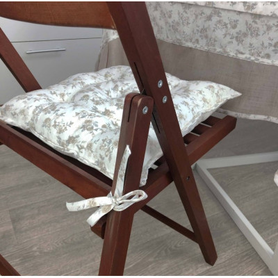 Подушка на стілець Прованс Happy rose 40х40 (4823093434943)