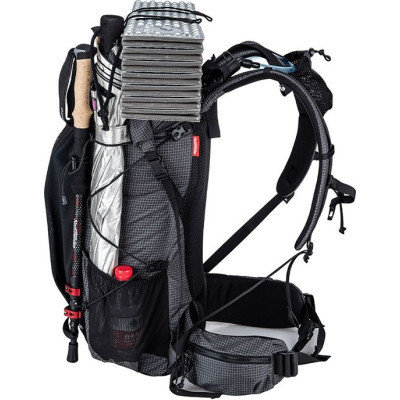Рюкзак туристичний Naturehike Rock NH19BP095 60+5 л графіт в клітинку (6927595761649)