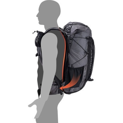 Рюкзак туристичний Naturehike Rock NH19BP095 60+5 л графіт в клітинку (6927595761649)