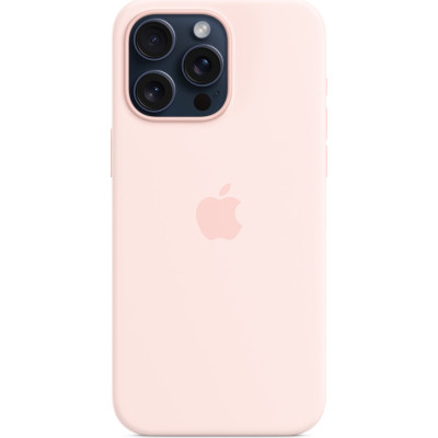 Чохол до мобільного телефона Apple iPhone 15 Pro Max Silicone Case with MagSafe Light Pink (MT1U3ZM/A)
