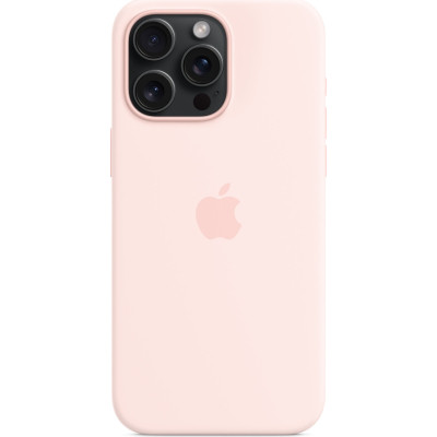 Чохол до мобільного телефона Apple iPhone 15 Pro Max Silicone Case with MagSafe Light Pink (MT1U3ZM/A)