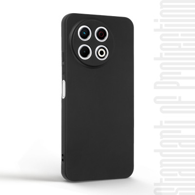 Чохол до мобільного телефона Armorstandart Matte Slim Fit Tecno Spark 30 Pro 4G (KL7) Camera cover Black (ARM83317)