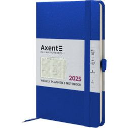 Тижневик Axent датований 2025 Partner Strong 125х195 мм, класичний синій (8505-25-38-A)