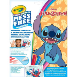 Набір для творчості Crayola Lilo and Stitch Розмальовка, 18 сторінок та 4 фломастери (75-2665)
