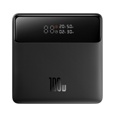 Батарея універсальна Baseus Blade HD 20000mAh PD/100W, Black (PPBL000101 / PPBLD100HD)