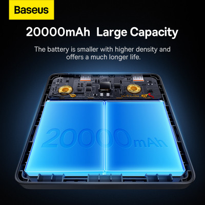 Батарея універсальна Baseus Blade HD 20000mAh PD/100W, Black (PPBL000101 / PPBLD100HD)