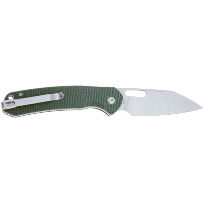 Ніж CJRB Pyrite Wharncliffe Micarta Green (J1925A-MGN)