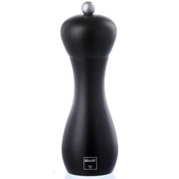 Млинок для спецій Bisetti серія Rimini для солі Чорний 180 мм (42531)