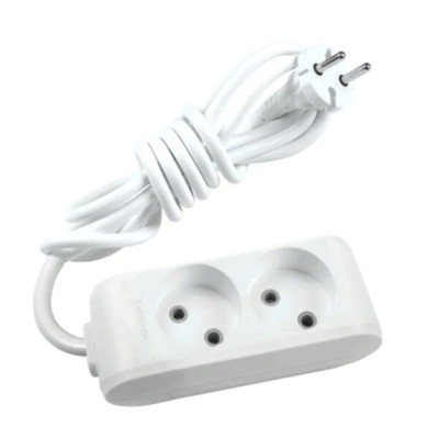 Мережевий подовжувач Panasonic X-tendia 2 розетки, 2м (WLTB02222GR-UA)