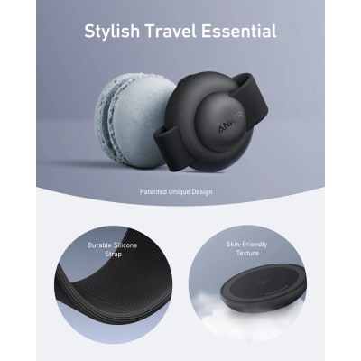Зарядний пристрій Anker MagGo Wireless Charging Pad 15W 3-in-1 Foldable Black (B25M8H11)