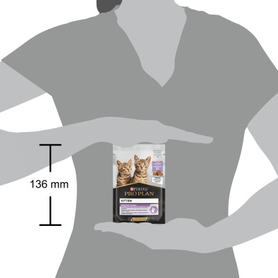 Вологий корм для кішок Purina Pro Plan Cat Nutrisavour Junior Для кошенят Мус з індичкою 75 г (8445290178862)