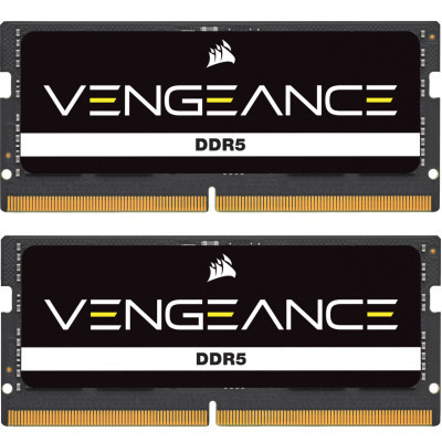 Модуль пам&#039;яті для ноутбука SoDIMM DDR5 32GB (2x16GB) 5600 MHz Vengeance Corsair (CMSX32GX5M2A5600C48)