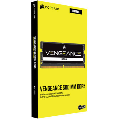 Модуль пам&#039;яті для ноутбука SoDIMM DDR5 32GB (2x16GB) 5600 MHz Vengeance Corsair (CMSX32GX5M2A5600C48)