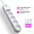 Мережевий фільтр живлення ColorWay CW-CHE44W, 4 розетки/4USB White 2M (CW-CHE44W)