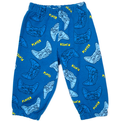 Піжама дитяча Breeze з довгим рукавом (16745-86B-blue)