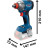 Гайковерт Bosch GDX 18V-285 18V, до 3600об/хв, 285Нм, квадрат 1/2&quot;, 1.1кг (0.601.9N2.120)