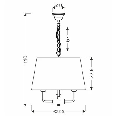 Люстра Candellux Pasteri (31-01351)
