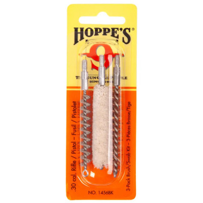 Набір йоржів для чистки зброї Hoppe&#039;s 30 8/32 M (1456BK)