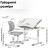 Парта зі стільцем Evo-kids Grey (Evo-06 Ergo G)
