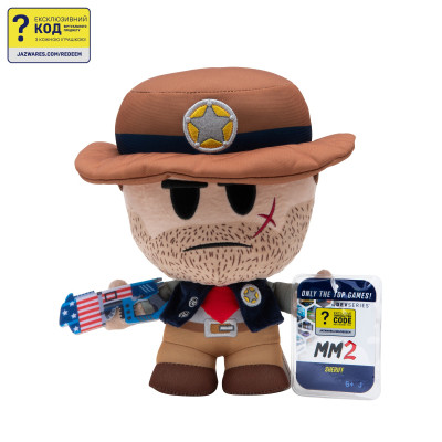 М&#039;яка іграшка DevSeries Collector Plush Murder Mystery 2 Sheriff (CRS0010)