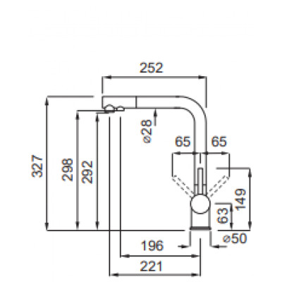 Змішувач Elleci TOURMALINE T01 avena 51