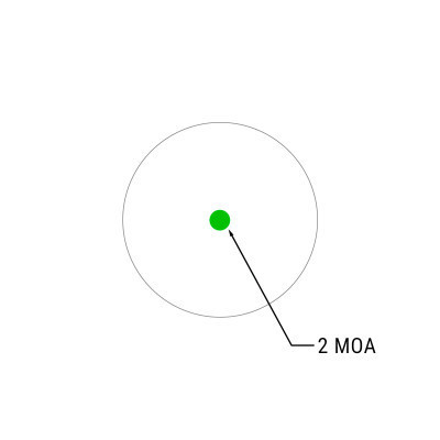 Коліматорний приціл Holosun AEMS CORE Green (747003)