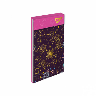 Блокнот Yes А7 + / 50 клей, софт-тач &quot;ETTA VEE COSMOS&quot; (151645)