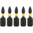 Набір біт DeWALT IMPACT TORSION, ударні, Pozidriv, Pz1, L=25 мм, 5 шт (DT7386T)