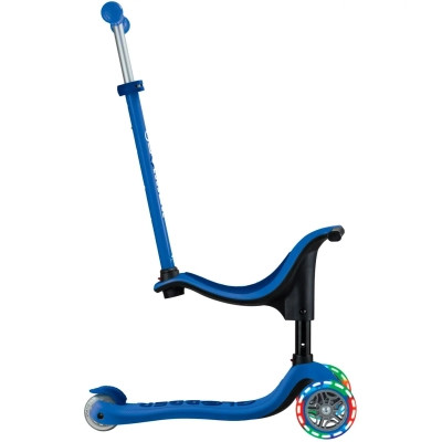 Самокат Globber Go Up Sporty колеса з підсвіткою до 20/50 кг 1+ Синій (452-600-4)