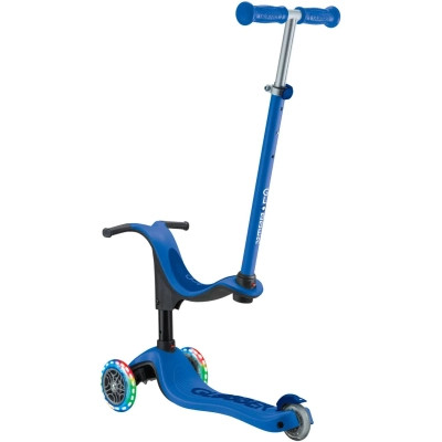 Самокат Globber Go Up Sporty колеса з підсвіткою до 20/50 кг 1+ Синій (452-600-4)