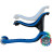 Самокат Globber Go Up Sporty колеса з підсвіткою до 20/50 кг 1+ Синій (452-600-4)