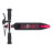Самокат Globber Flow Element Junior Lights LED, чорно-рожевий (729-110)