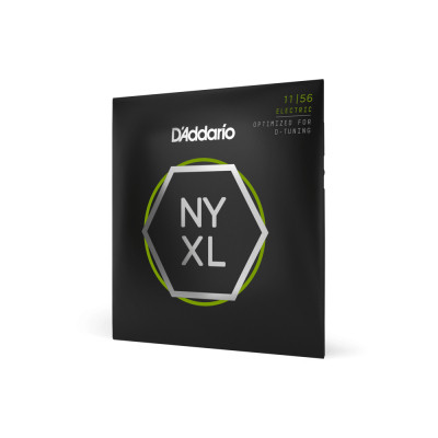 Струни для гітари D&#039;Addario NYXL Medium Top / Extra-Heavy Bottom (11-56) (NYXL1156)