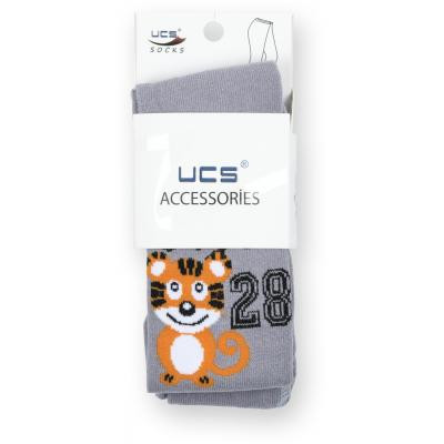 Колготки дитячі UCS Socks &quot;Tiger&quot; сірі (M0C0301-0857-3B-gray)