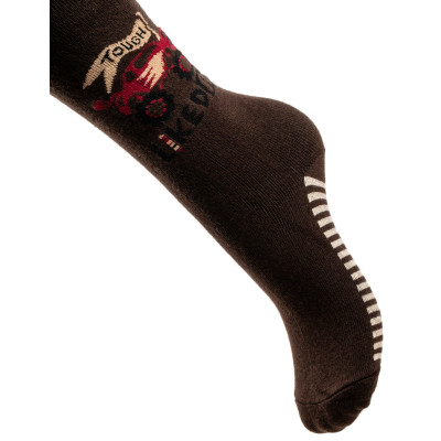 Колготки дитячі UCS Socks з машиною (M0C0301-1245-3B-brown)
