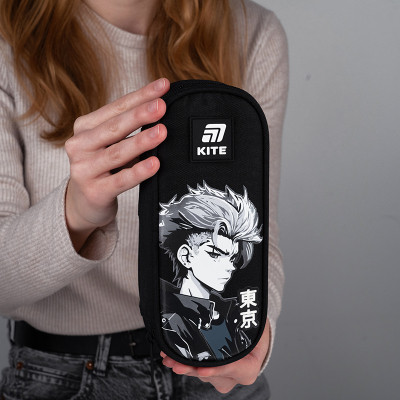 Пенал Kite 599 Anime Boy (K25-599-12)