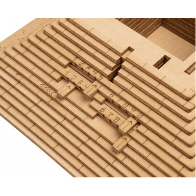 Головоломка EscapeWelt Дерев&#039;яна Quest Pyramid (3 in 1) (50010)