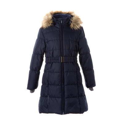 Пальто дитяче Huppa YACARANDA 12030030 темно-синій 122 (4741468934617)