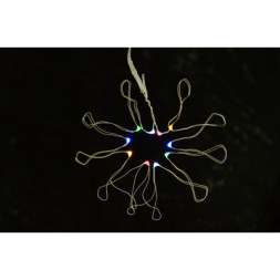 Гірлянда YES! Fun LED 10 ламп, RGB 1,1 м (801107)