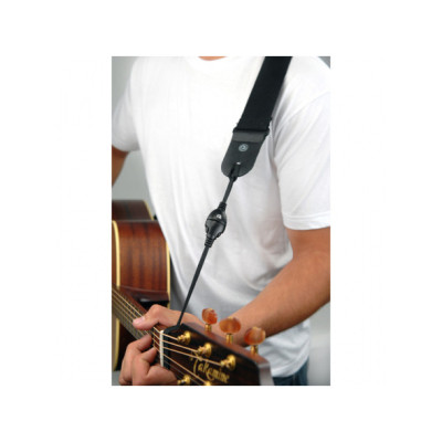 Ремінь для гітари D&#039;Addario Acoustic Quick Release System Black Перехідник для акустичної гітари (DGS15)