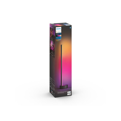 Світильник Philips Hue Signe, 2000K-6500K, RGB, Gradient, ZigBee, димування, 55см, чорний (915005987001)