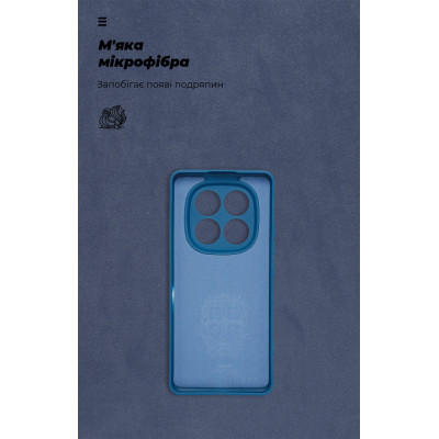 Чохол до мобільного телефона Armorstandart ICON Xiaomi Redmi Note 14 Pro 4G Camera cover Dark Blue (ARM79824)