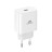 Зарядний пристрій RivaCase 1xUSB Type-C PD 20 Вт white (PS4101 W00 (White))