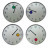 Настінний годинник Technoline WT7630 White (DAS301218)